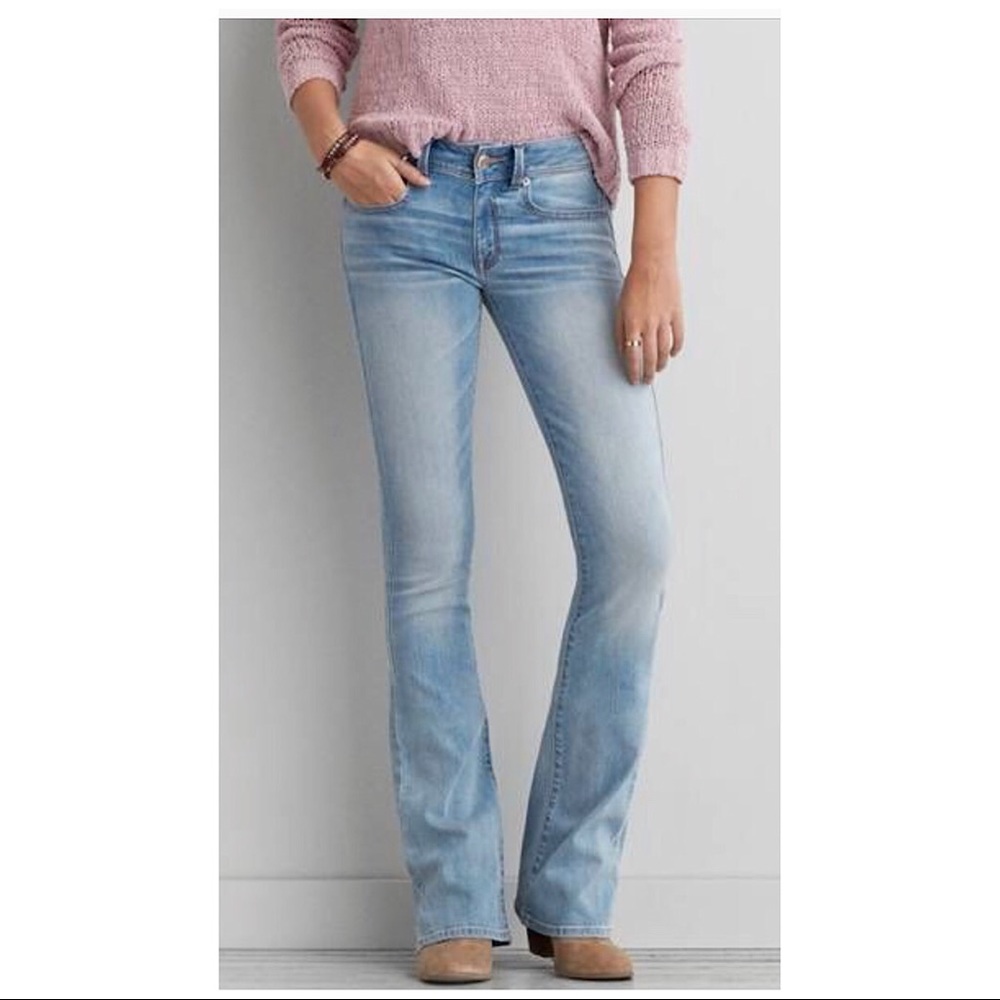 SALE‼️2 for 20 American Eagle Kickboot Jeans